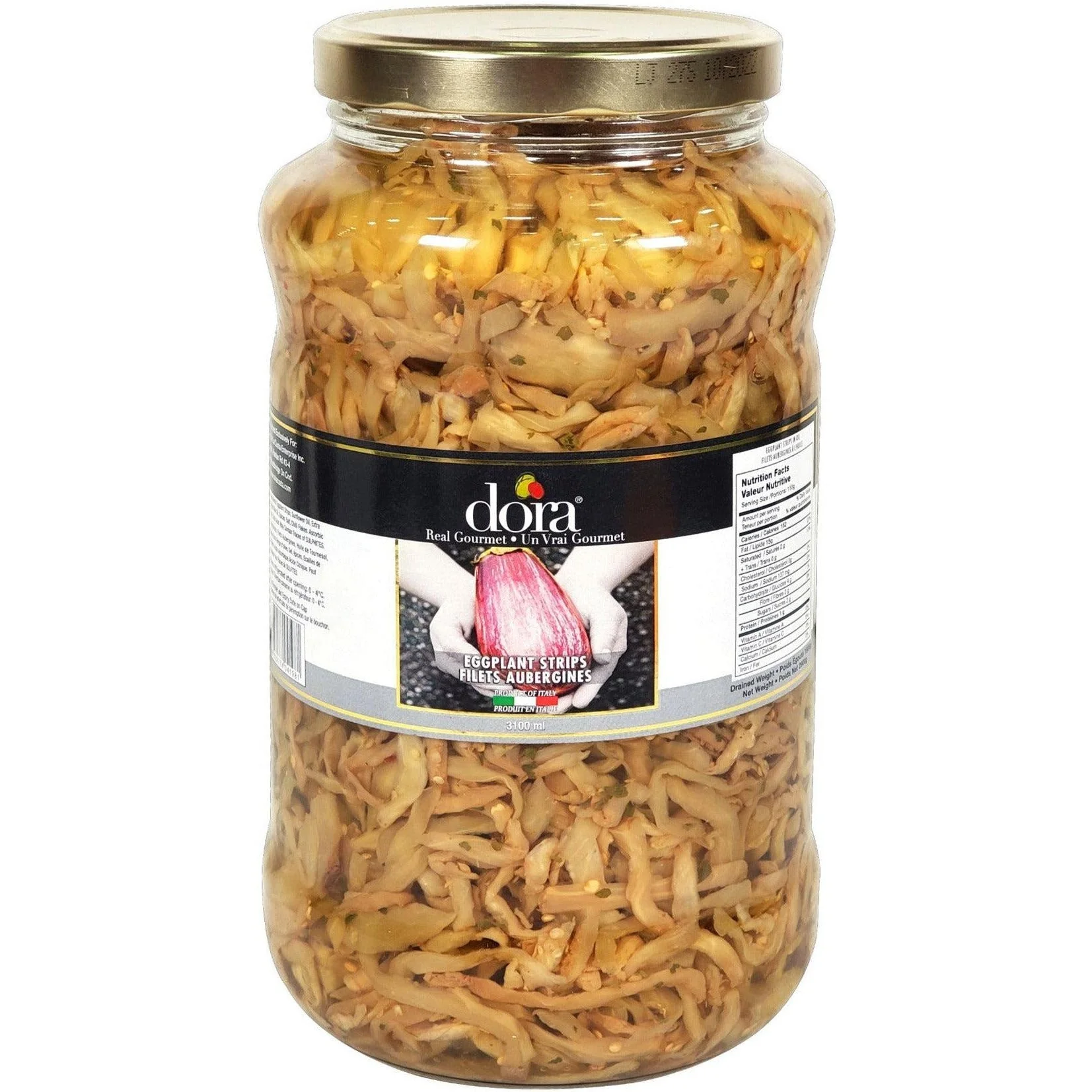 Dora - Eggplant - Strips — Case (4 x 3100 ML)