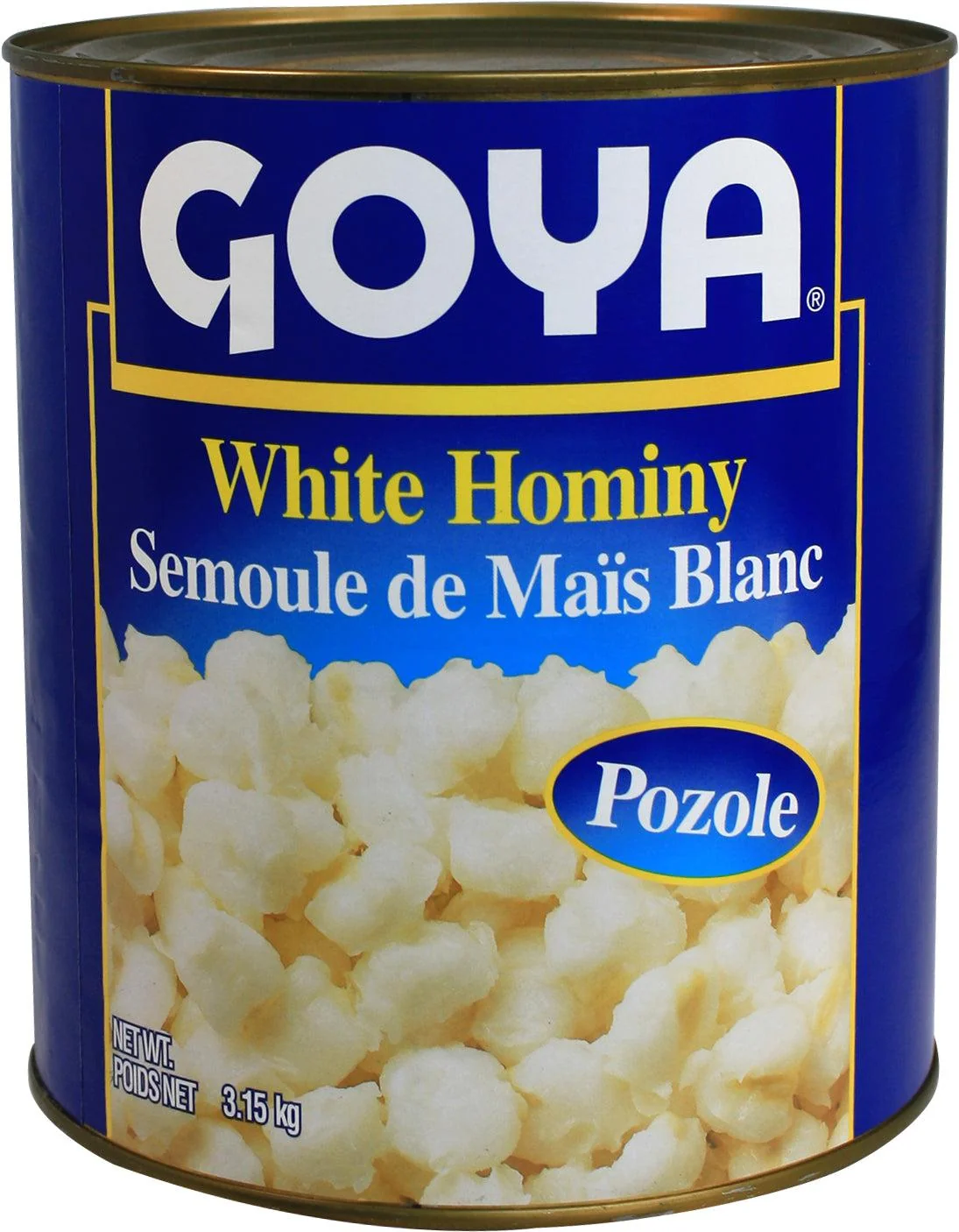 Goya - White Hominy Corn — Each (108 OZ)