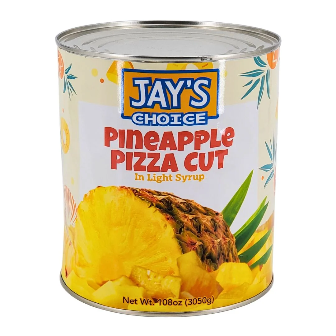 Jay's Choice - Pineapple Pizza Cut In Light Syrup — Each (108 OZ)