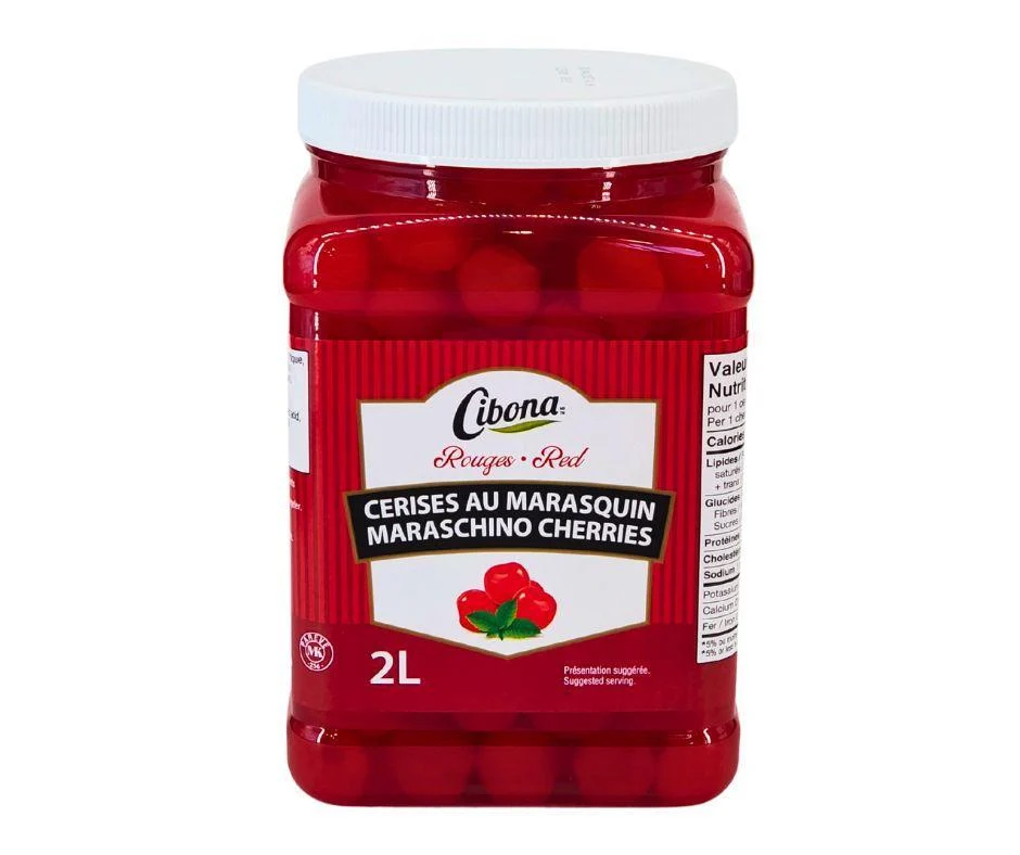 Cibona - Red Maraschino Cherry — Each (2 L)