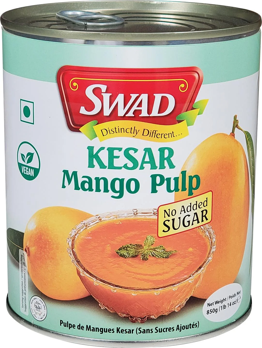 Swad - Kesar - Mango Pulp - No Sugar — Each (850 G)