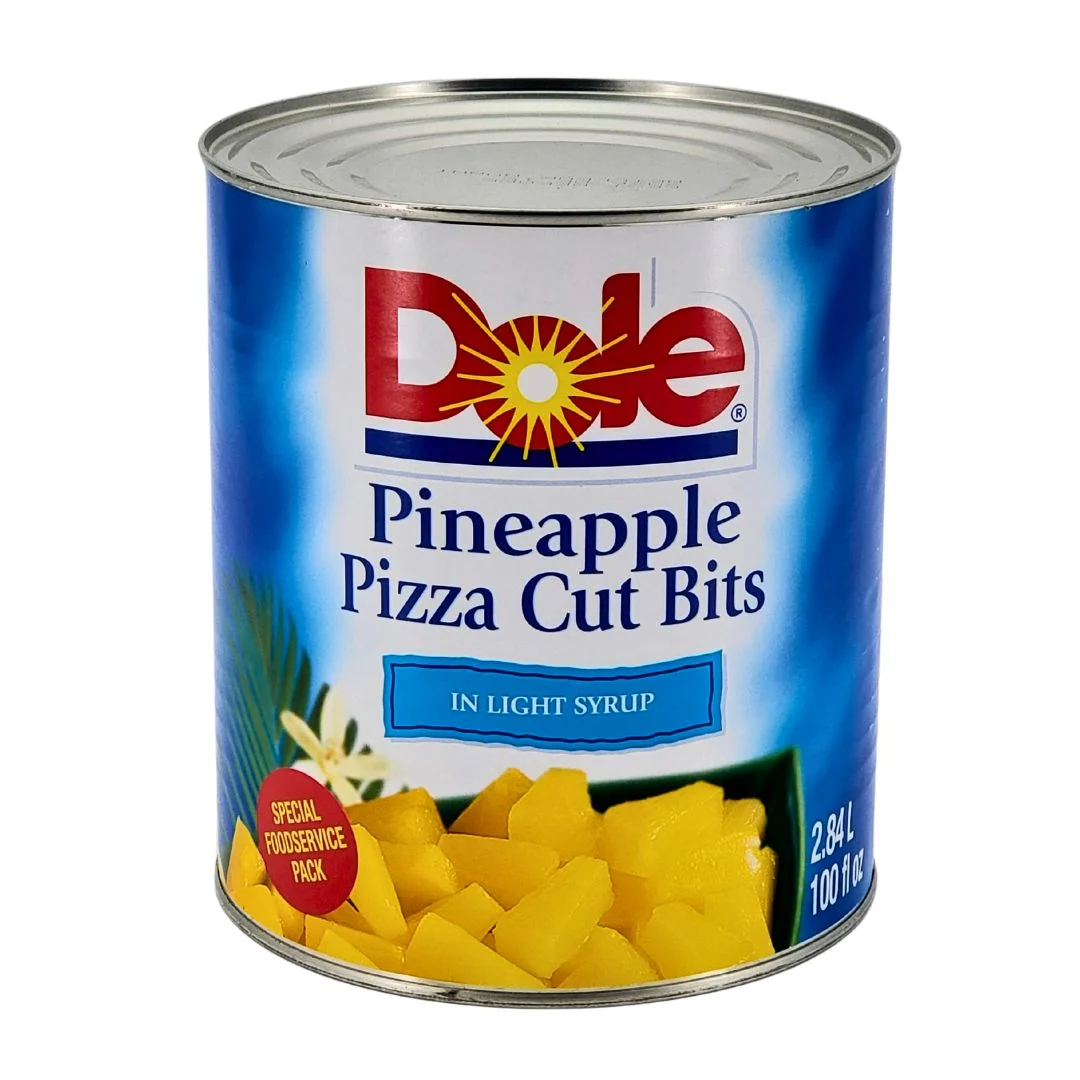 Dole - Pineapple Pizza Cut in Light Syrup #413 — Case (6 x 2.84 L)