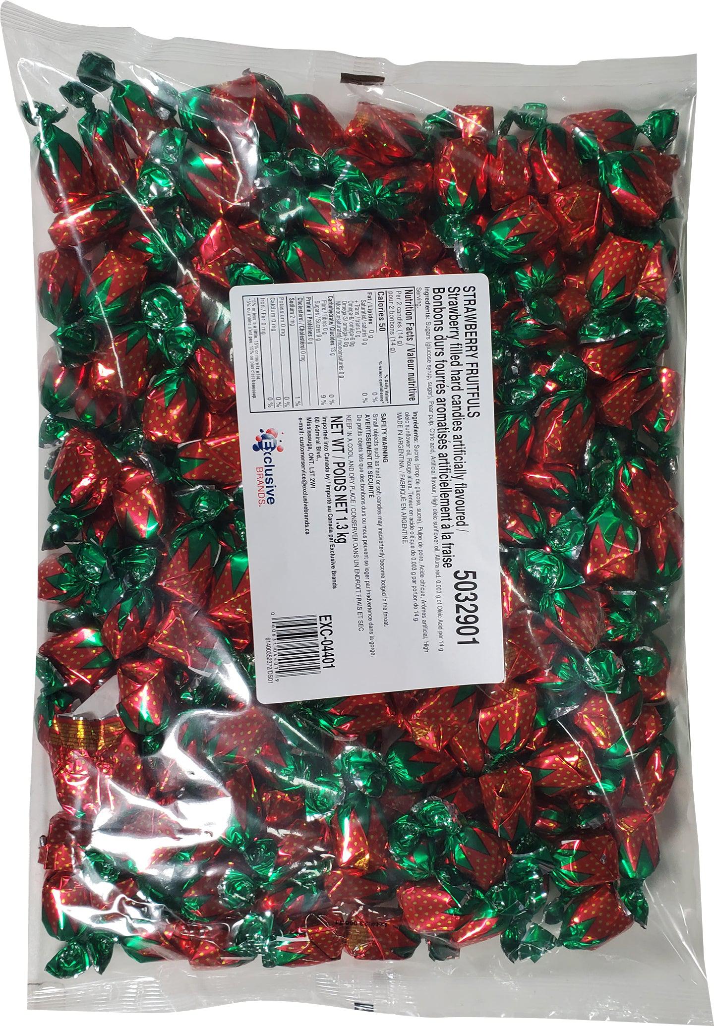 David Roberts - Exclusive Assorted - Strawberry Filled Candy — Case (8 x 1.3 KG)