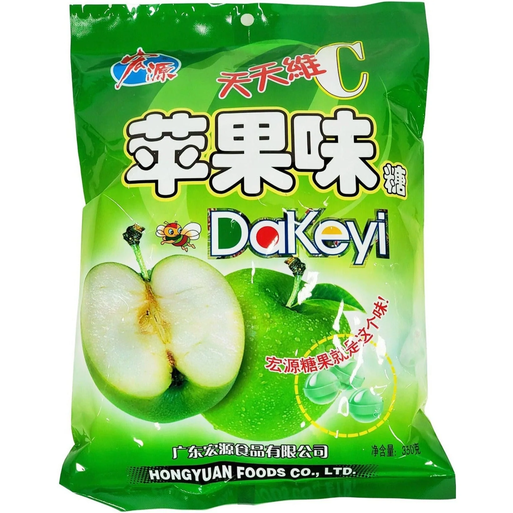 Hongyuan - Candy - Apple Fruit — Each (350 G)