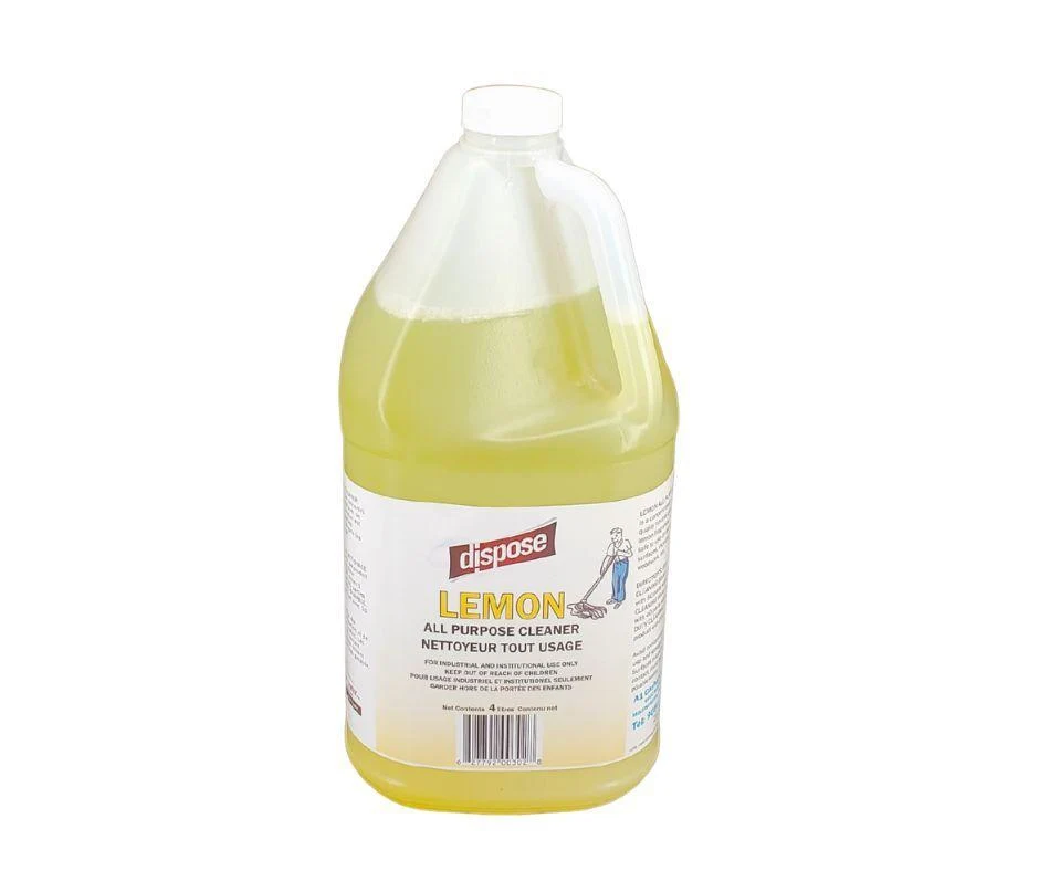 Dispose - All Purpose Cleaner - Lemon — Each (4 L)