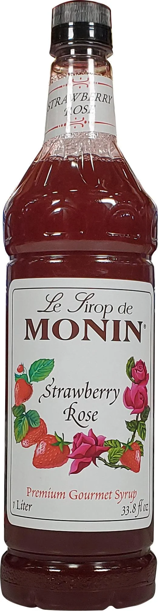 Monin - Strawberry Rose - Syrup — Case (4 x 1 L)
