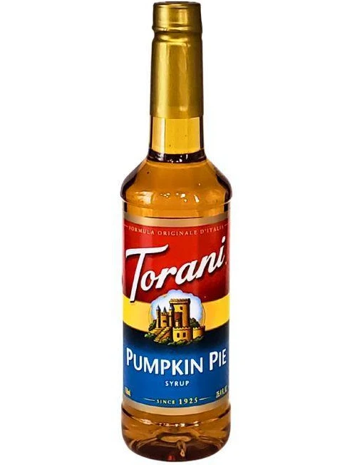 Torani Pumpkin Pie Syrup — Each (750 ML)