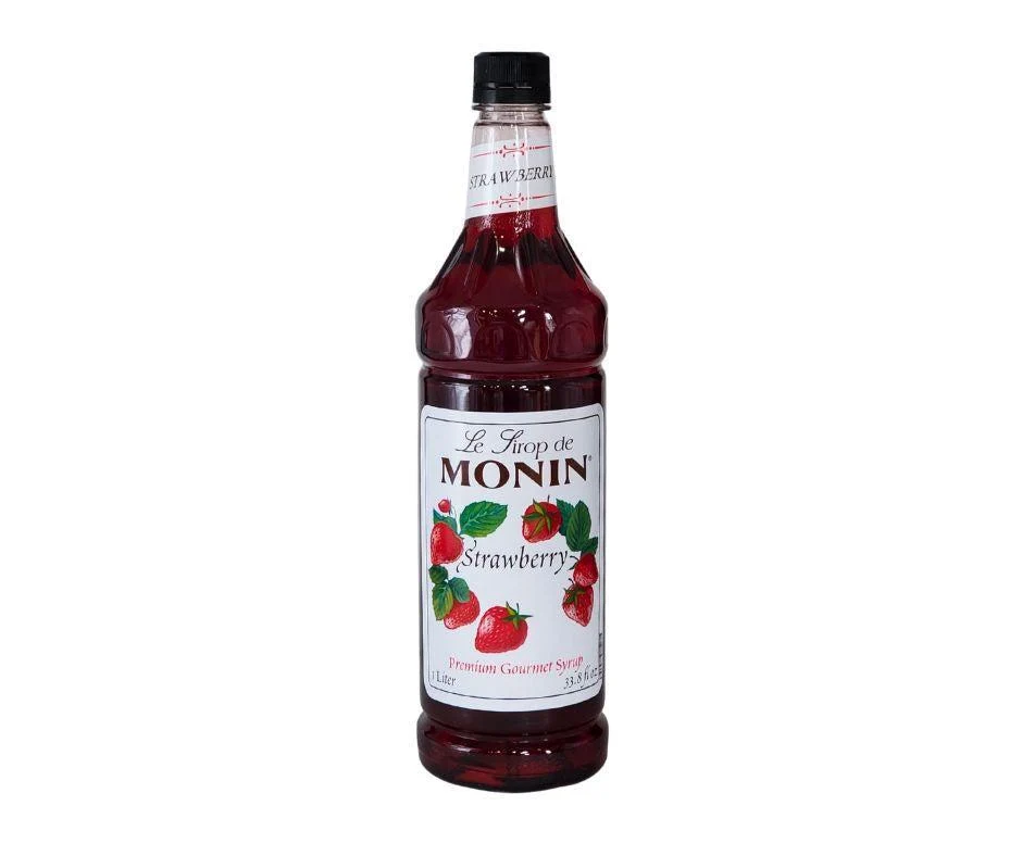 Monin - Strawberry - Syrup — Case (4 x 1 L)
