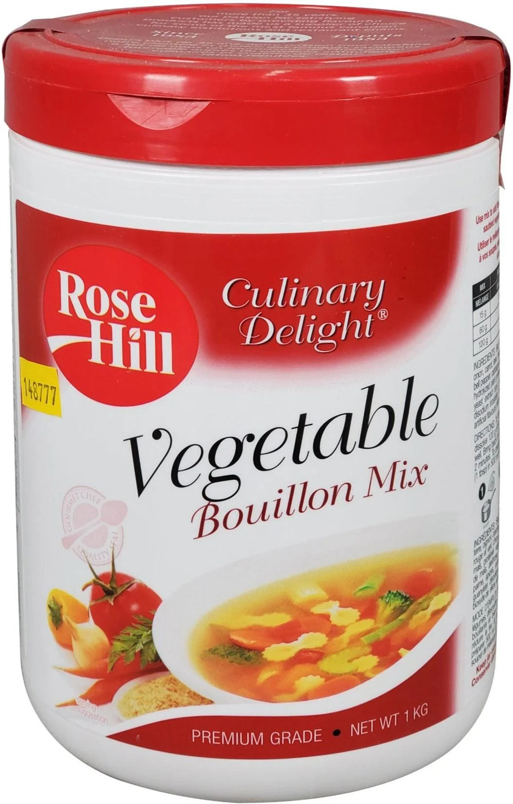 Rose Hill - Bouillon Mix - Vegetable — Each (1 KG)