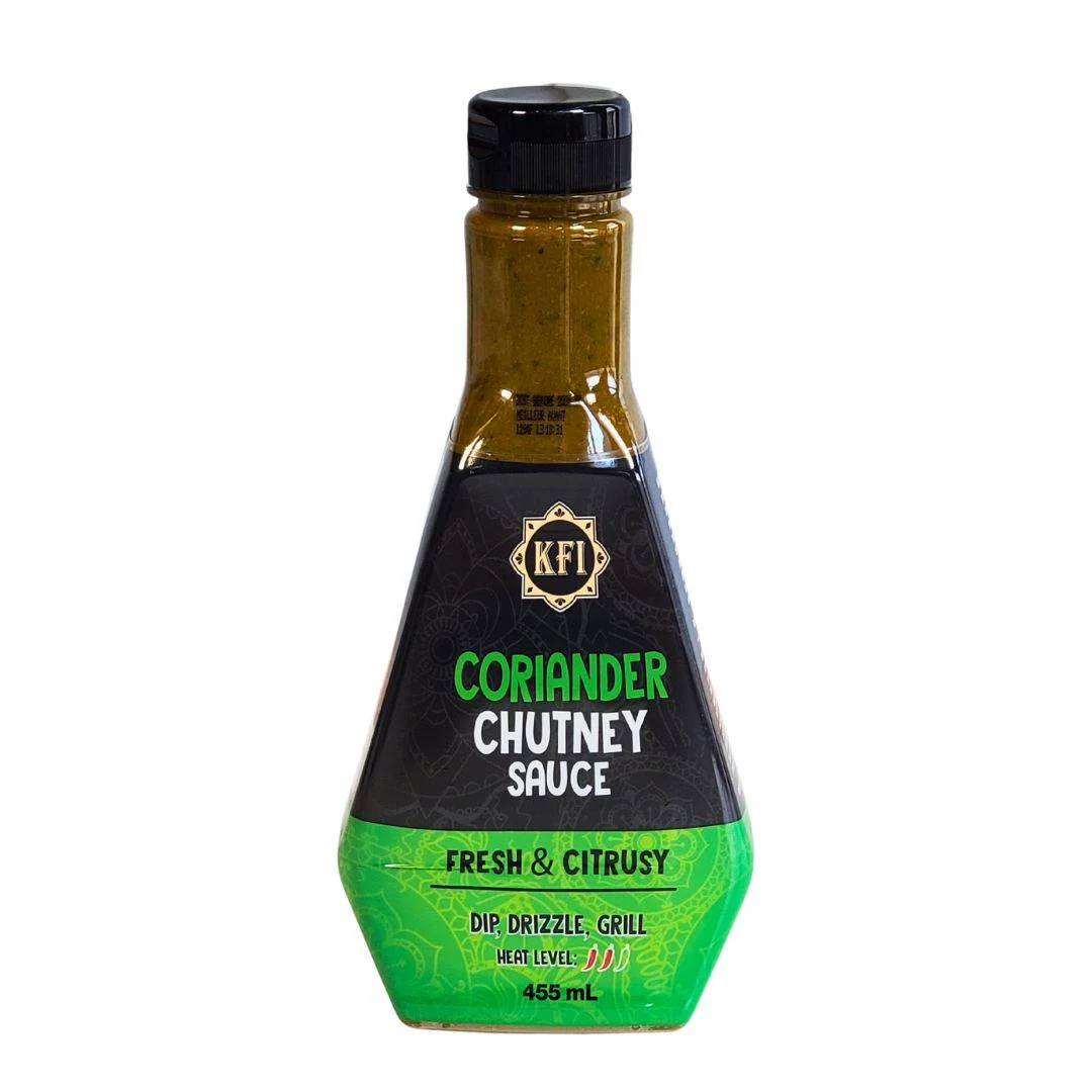 KFI - Coriander Chutney — Case (12 x 455 ML)