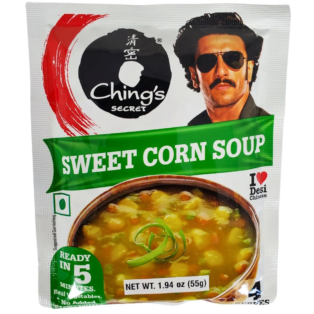 Ching's - Sweet Corn Soup — Case (48 x 55 G)