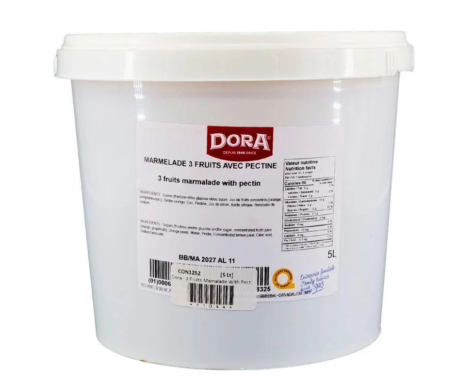 Dora - 3 Fruits Marmalade With Pectin