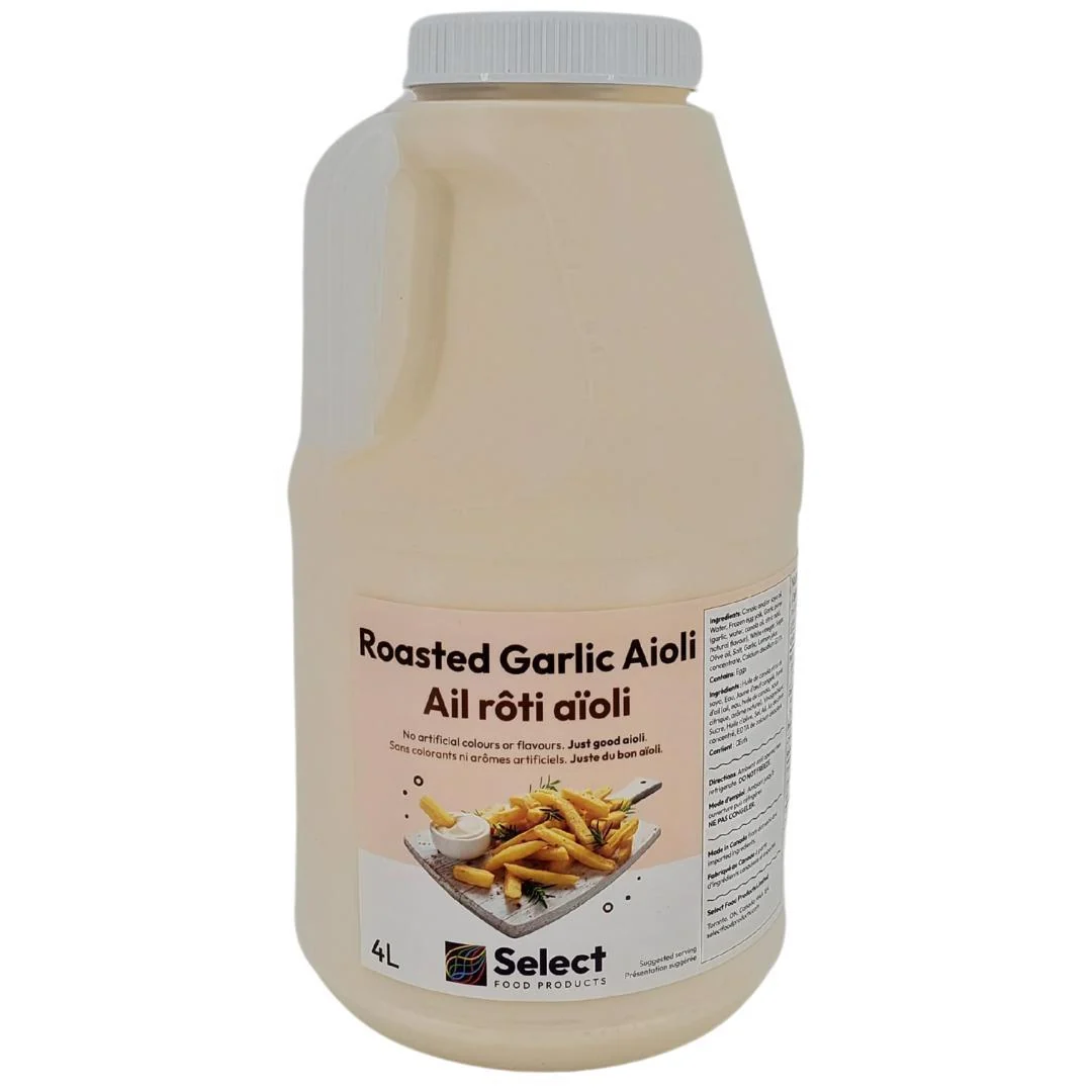 Select - Roasted Garlic Aioli — Case (2 x 4 L)
