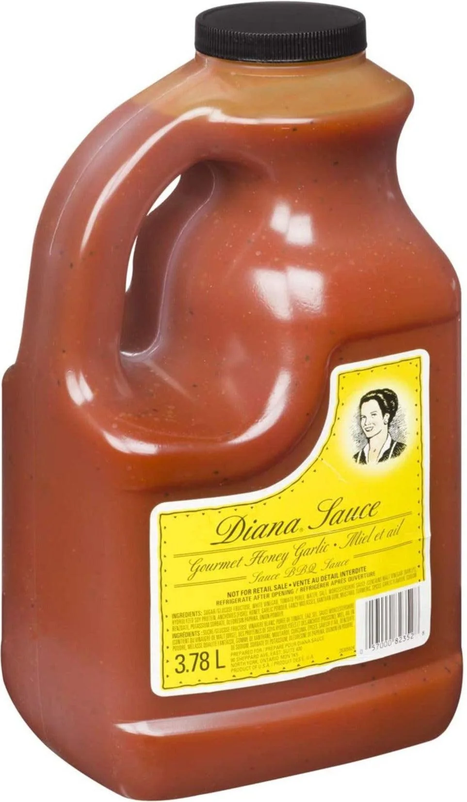Diana - Honey Garlic - Yellow Label — Case (2 x 3.78 L)
