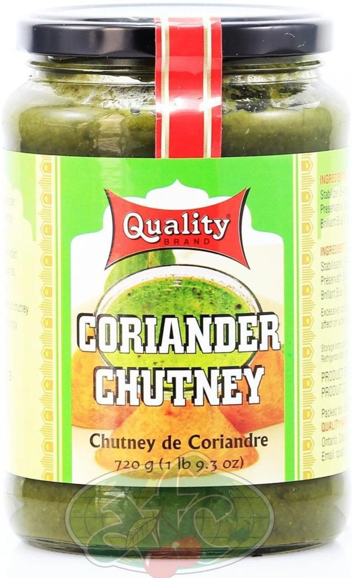Quality - Chutney - Coriander — Case (12 CT)