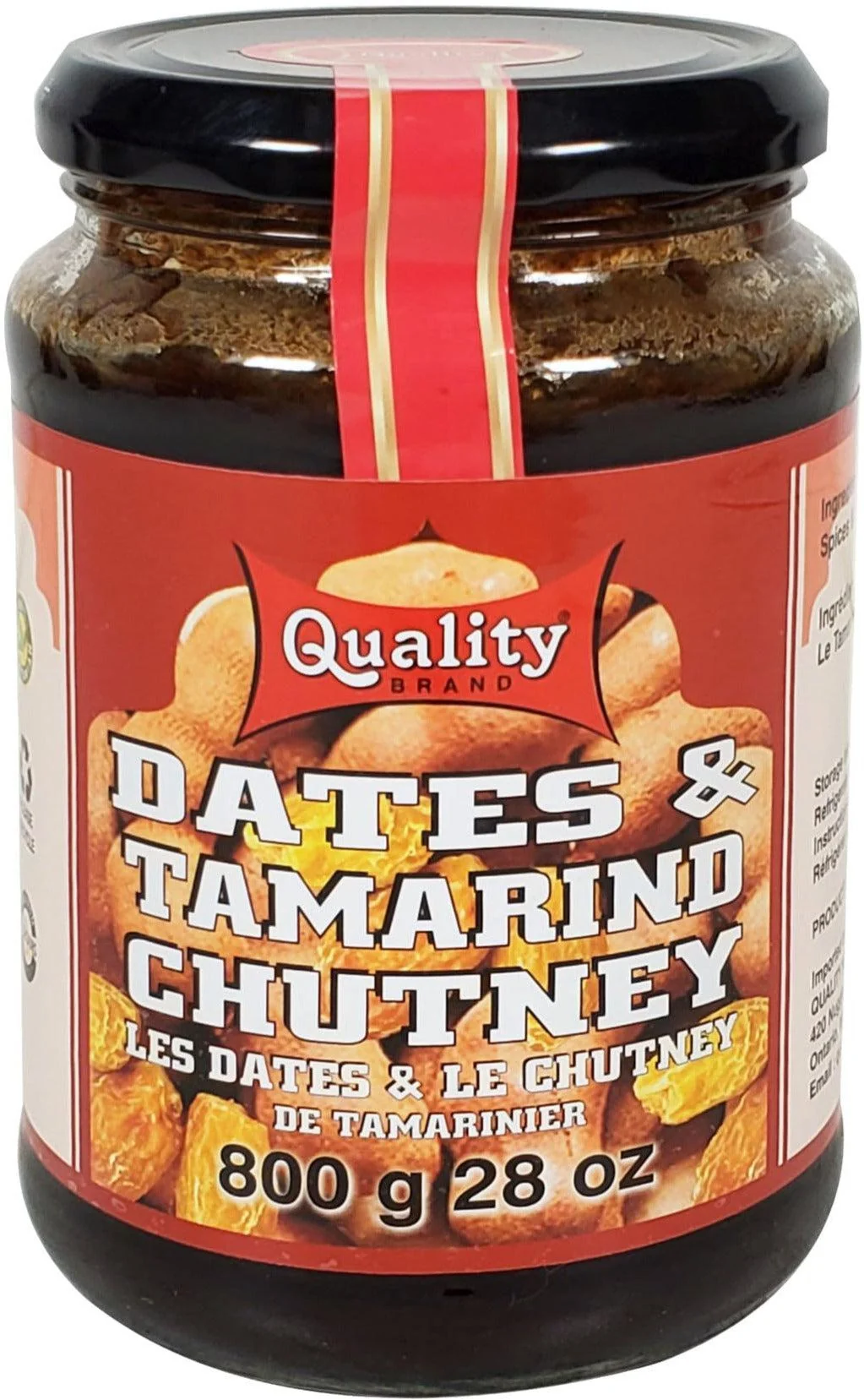 Quality - Chutney - Date & Tamarind — Each (800 G)
