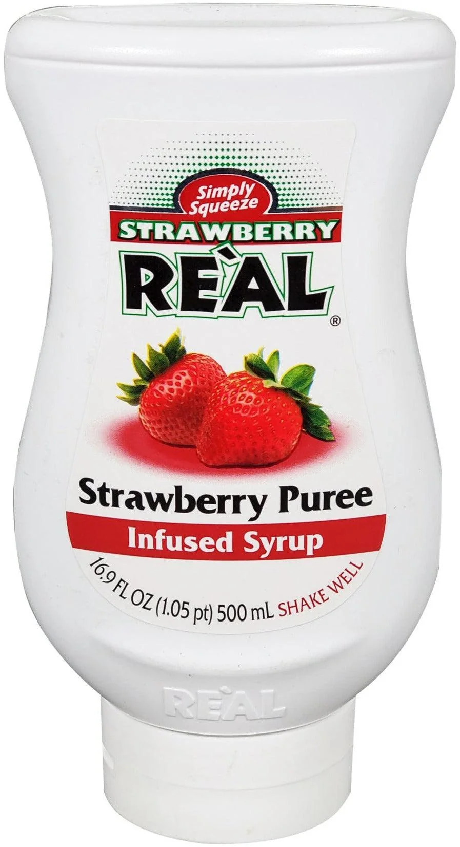 Simply Squeeze - Puree Syrup - Strawberry — Each (500 ML)