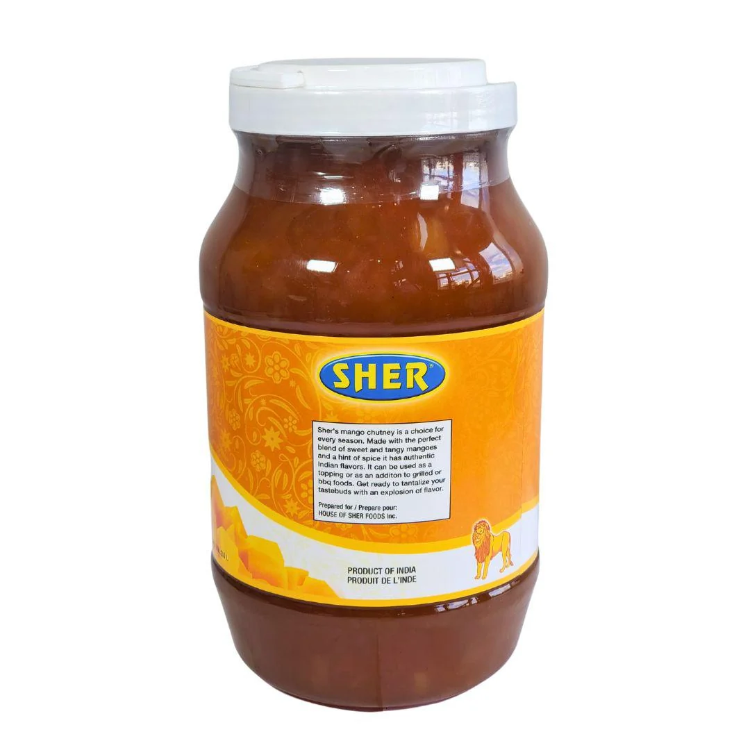 Sher - Mango Chutney Jar — Case (4 x 5 KG)