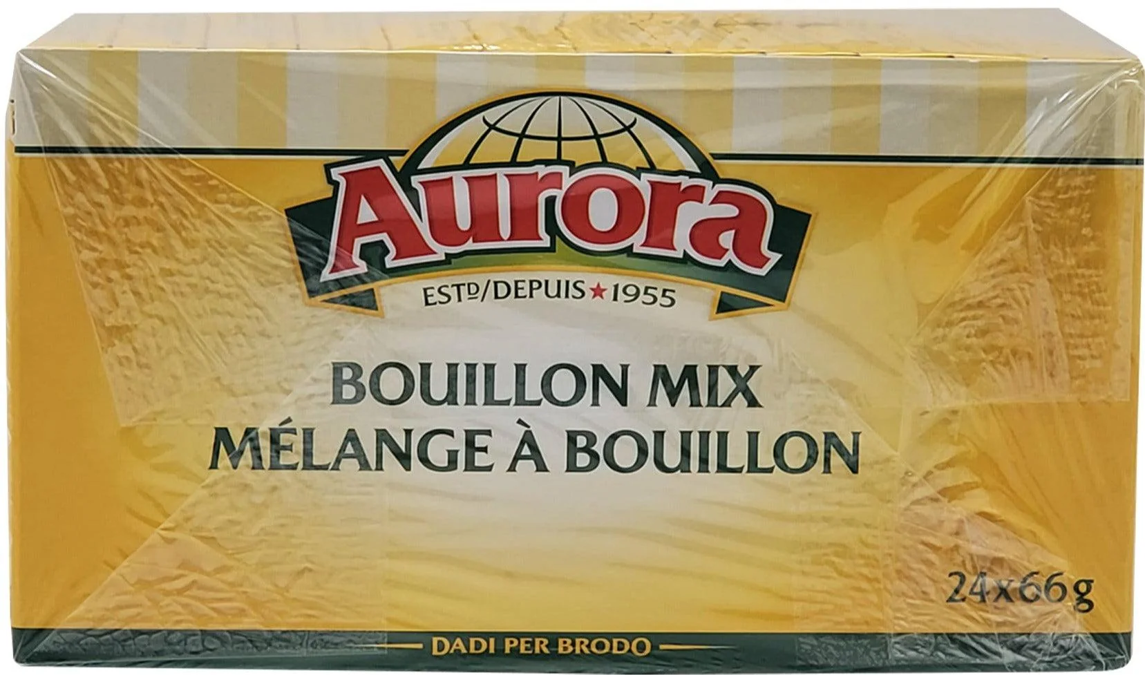 Aurora - Basil & Garlic Bouillon Mix - Cubes — Each (66 G)