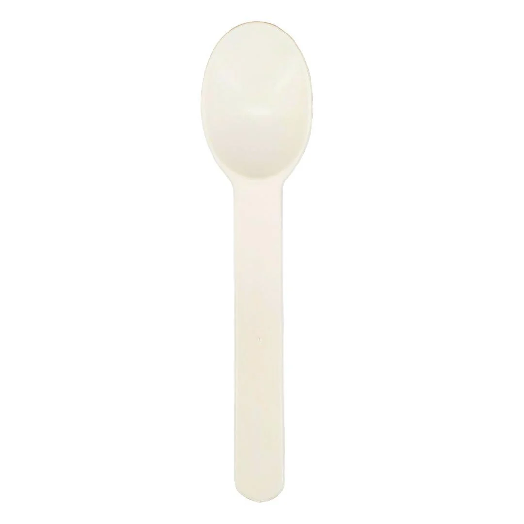 Eco-Craze - Corn Starch Ice Cream Spoon — Case (20 x 50 CT)