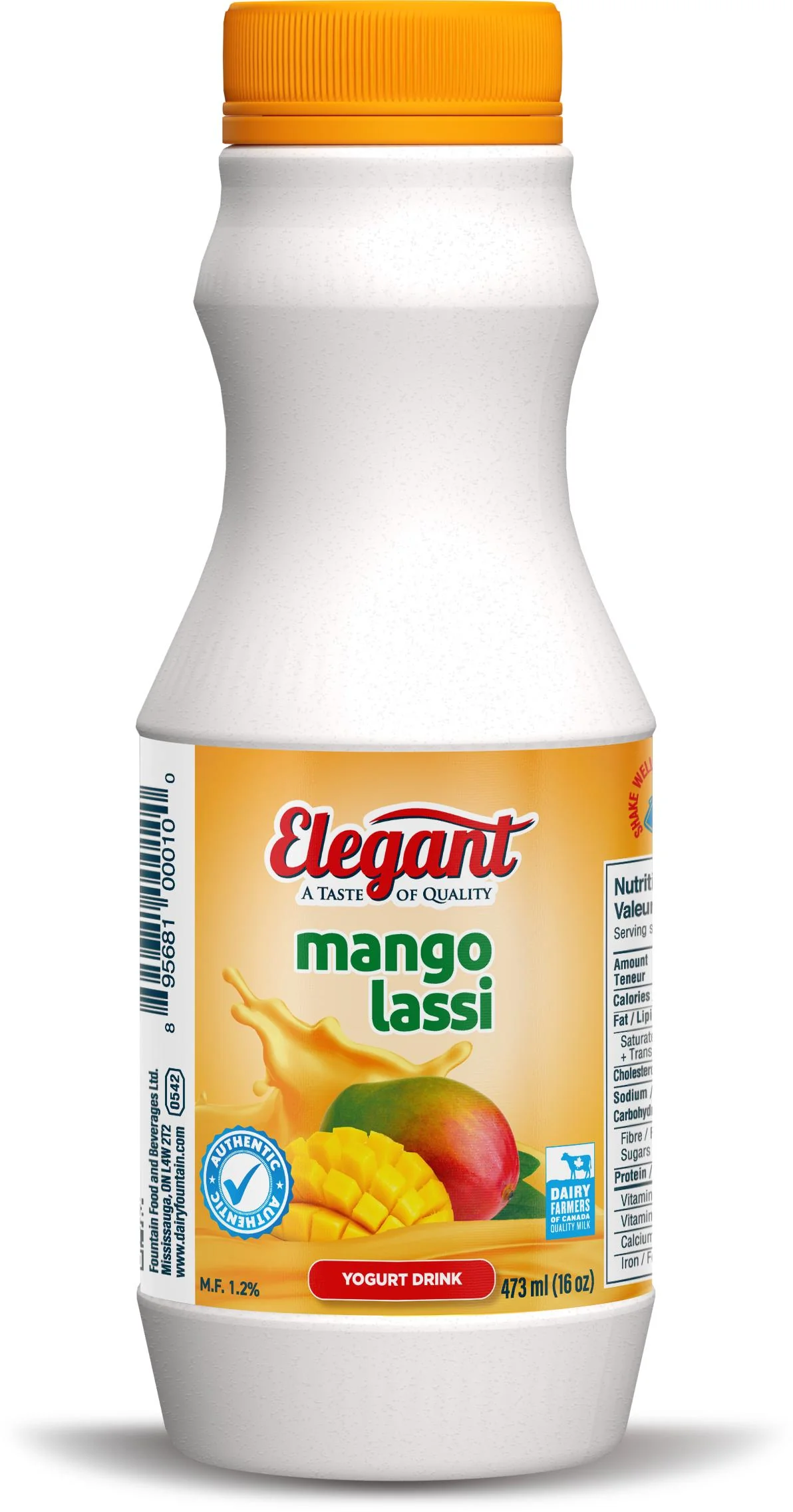 Elegant - Mango Sweet Lassi — Each (355 ML)