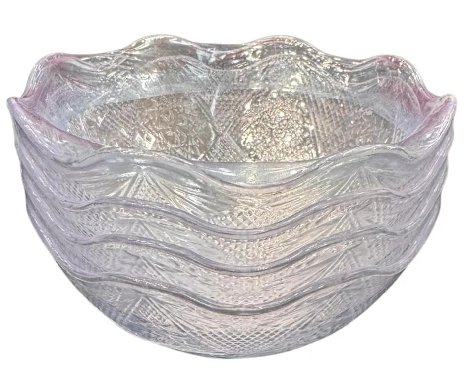 5" Plastic Salad Bowl — Case (4 CT)