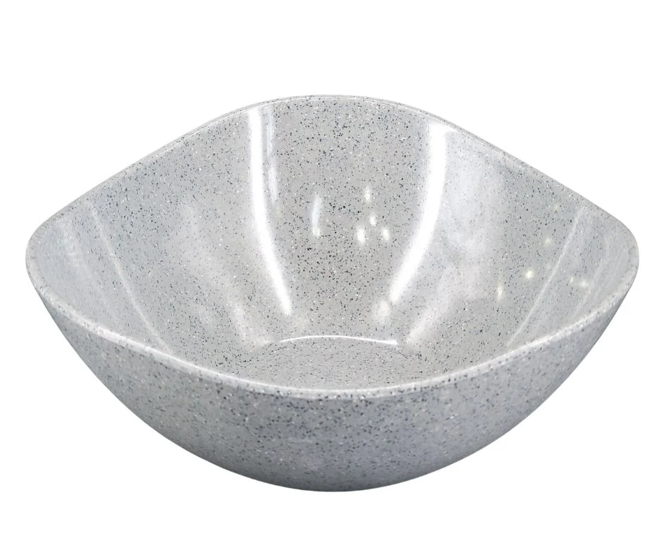 Melamine Salad Bowl - Dark Grey - 9.8" — Each (1 CT)