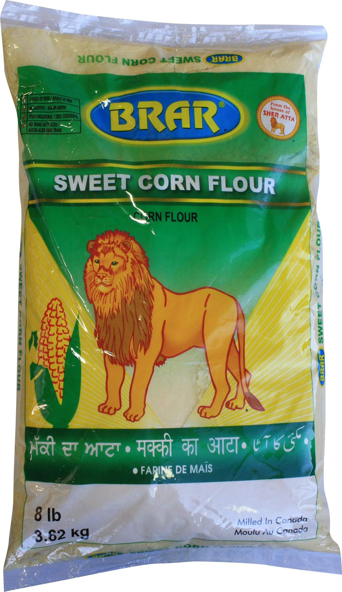 Brar - Flour - Sweet Corn — Case (5 x 8 LB)