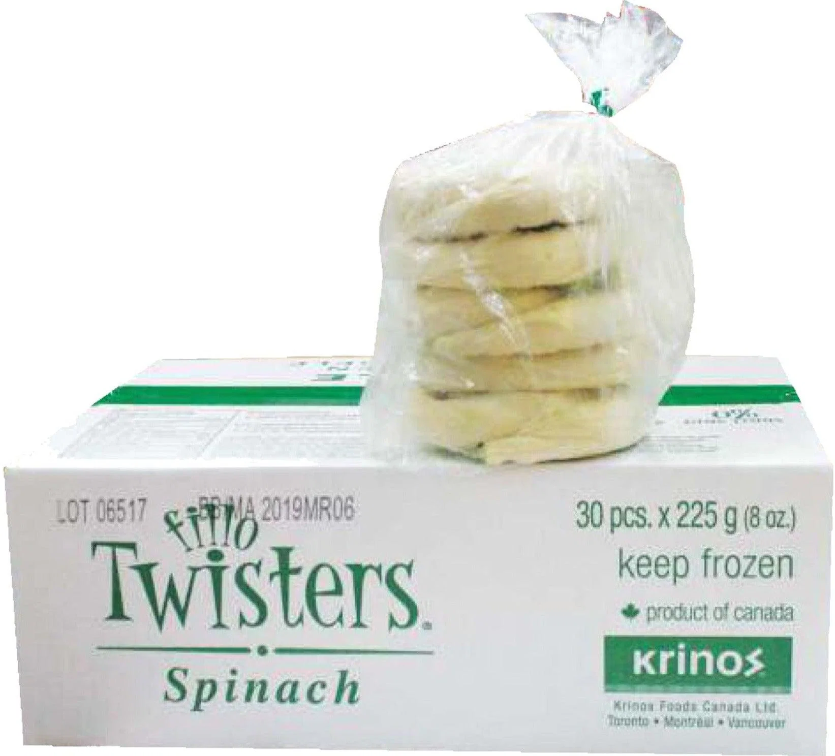 Krinos - Spinach Twister Spanakopita — Case (5 CT)