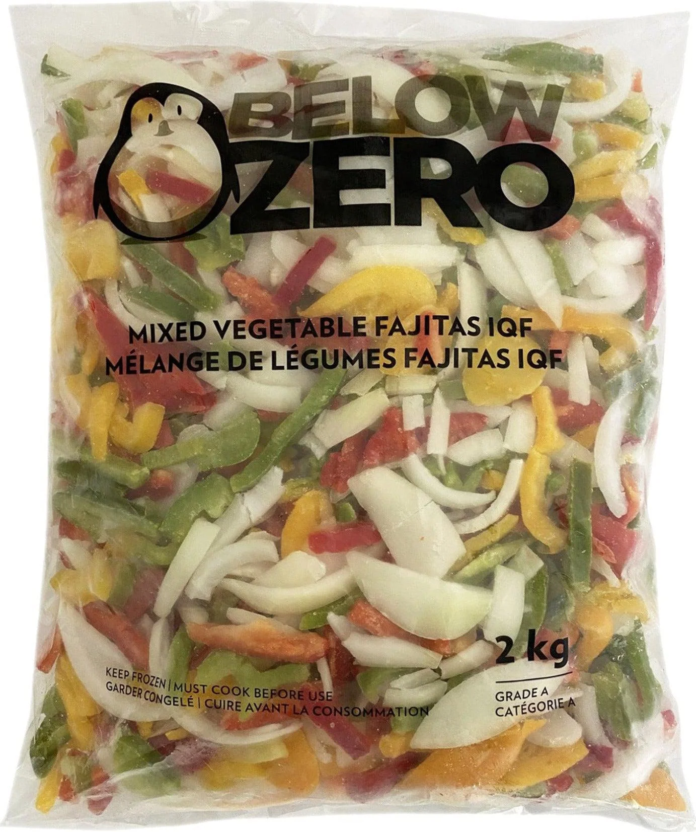 Below Zero - IQF Fajita Vegetable Mix - 6974 — Each (2 KG)
