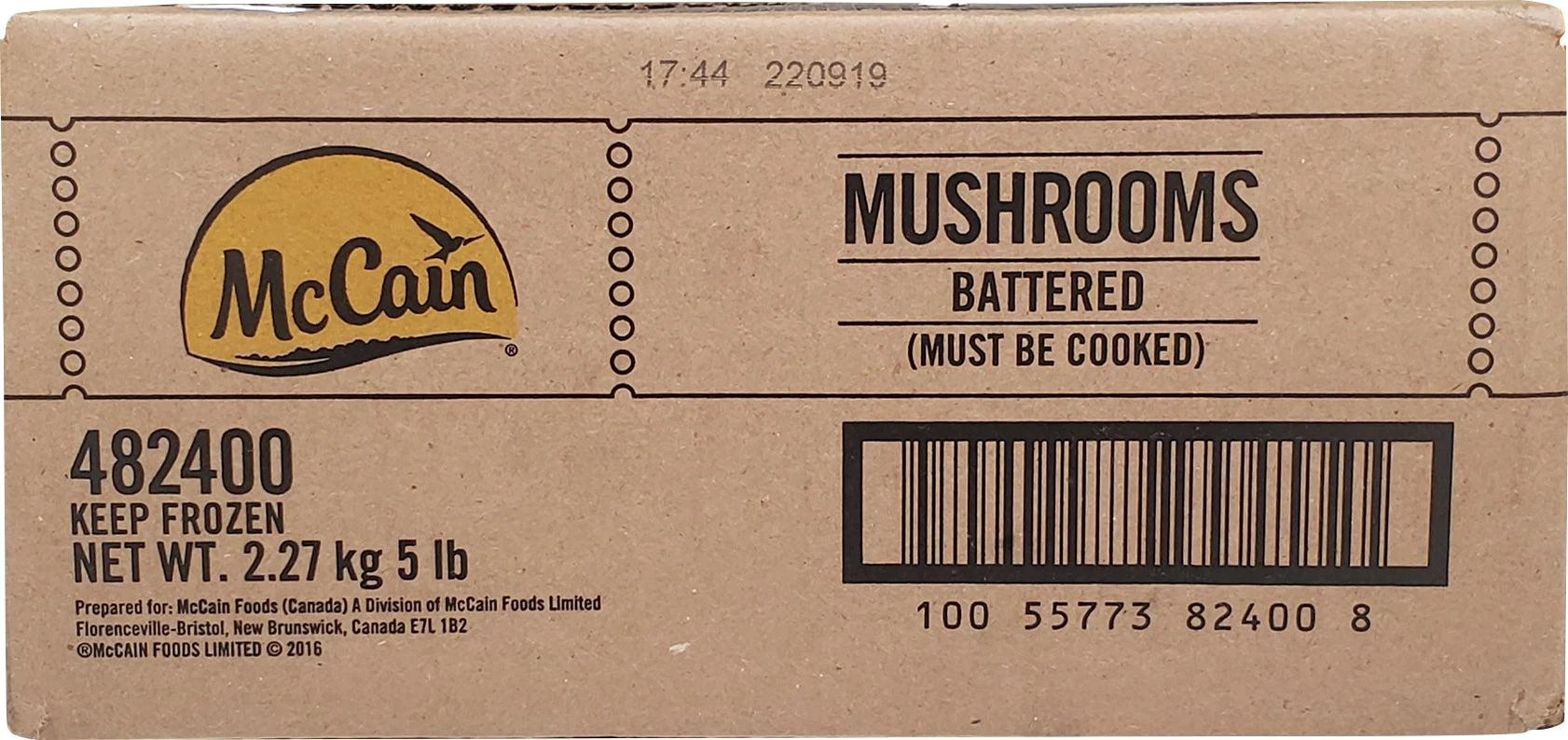 McCain Battered Mushrooms