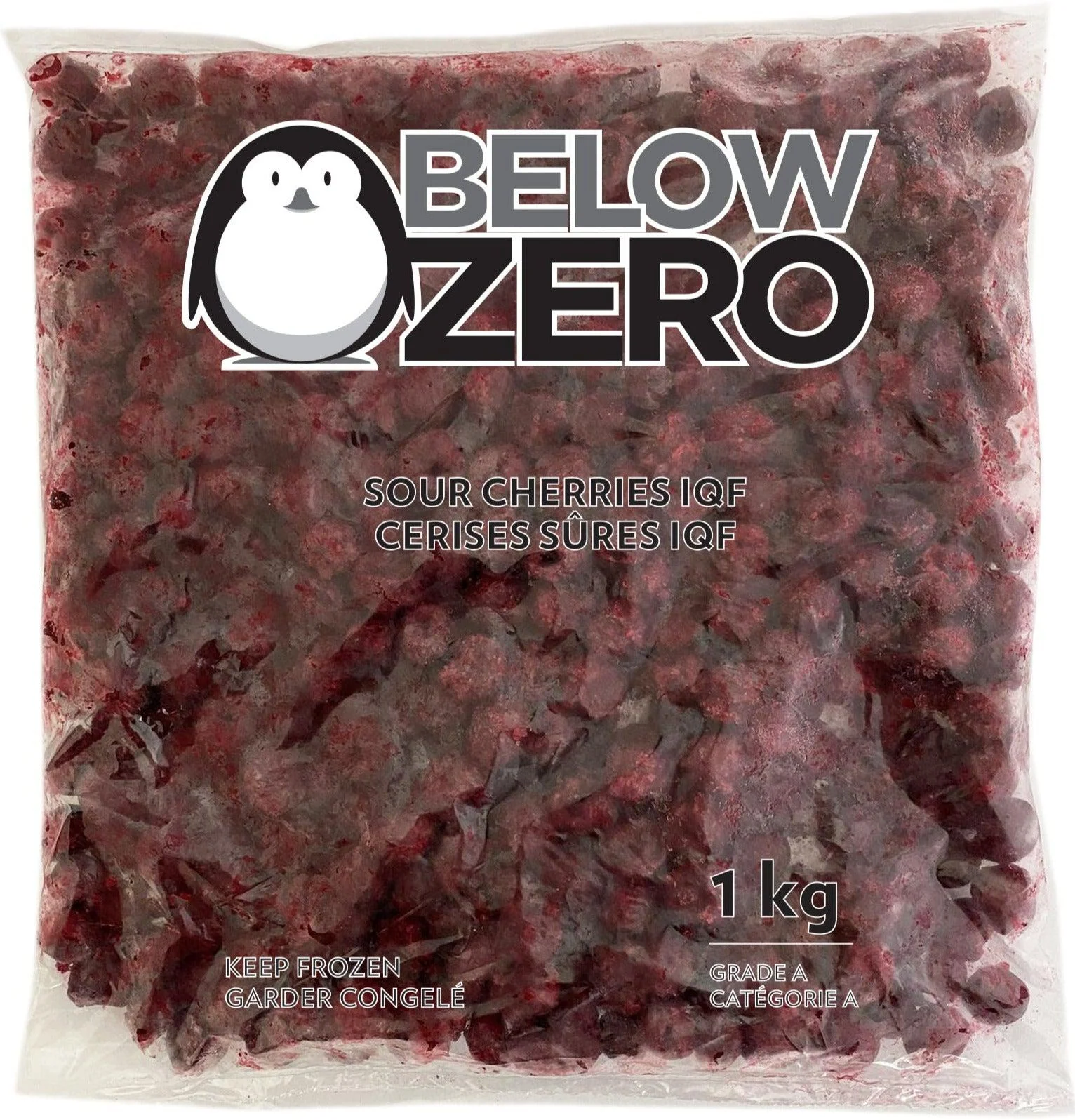 Below Zero - IQF Sour Cherry - 6440 — Case (5 x 1 KG)
