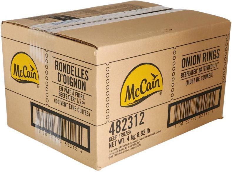 McCain Beefeater Battered Onion Rings 1/2"