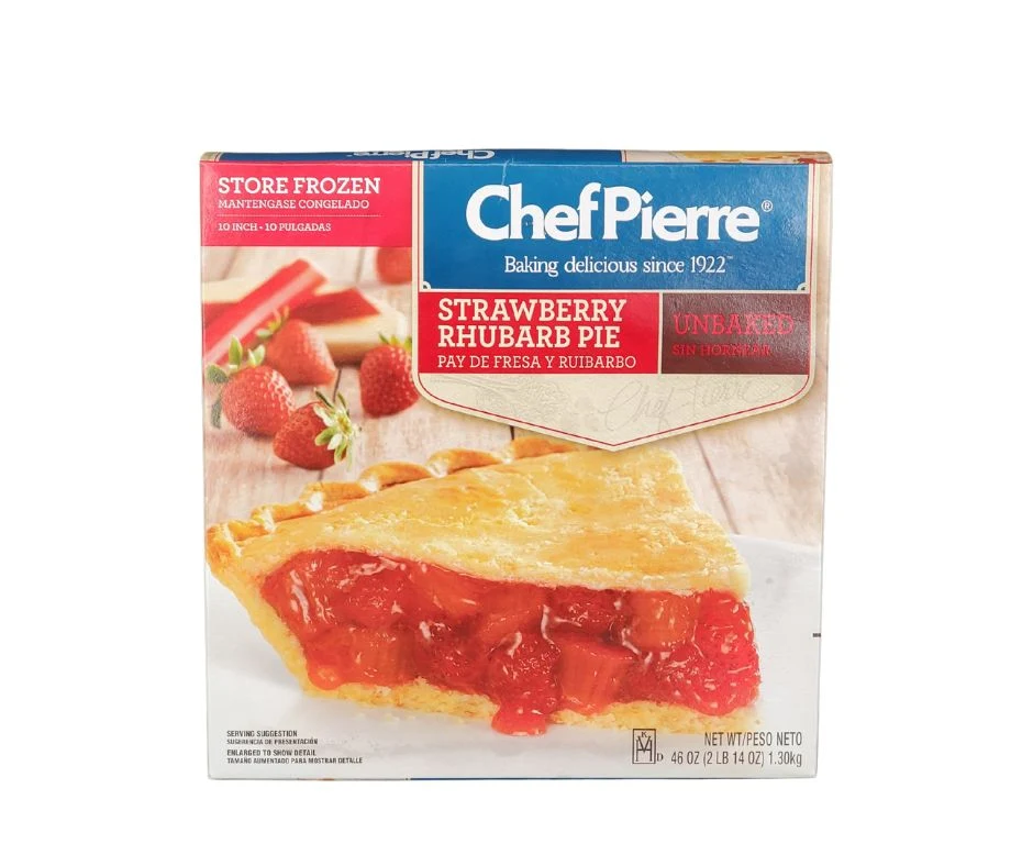 Chef Pierre - 10" Strawberry Rhubarb Pie - Unbaked — Each (1 CT)