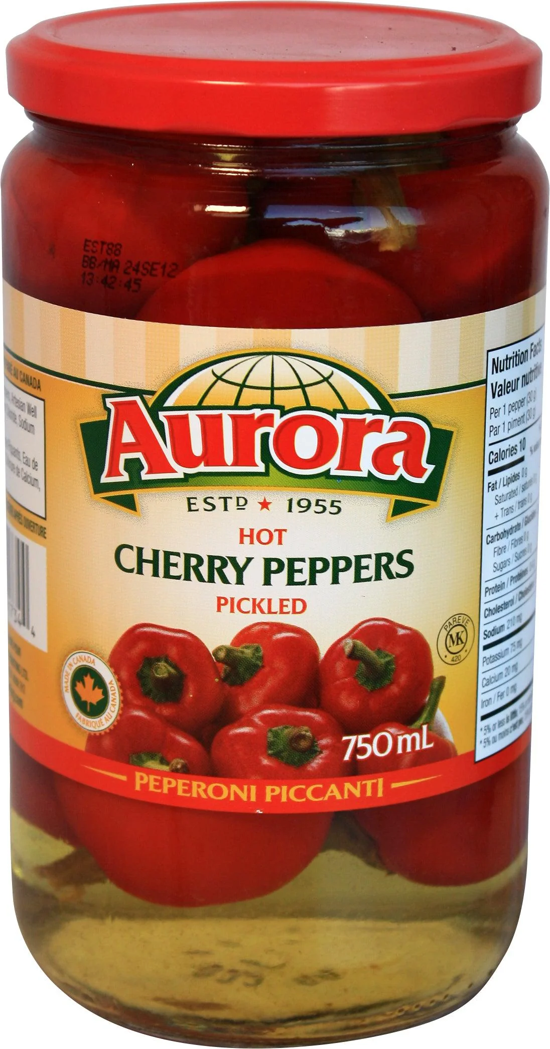 Aurora - Hot Cherry Pepper - Small — Case (12 x 750 ML)