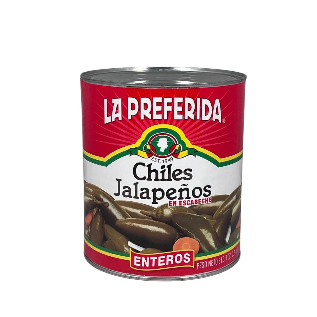 La Preferdia - Jalapeno Peppers - Whole - Hot — Each (97 OZ)