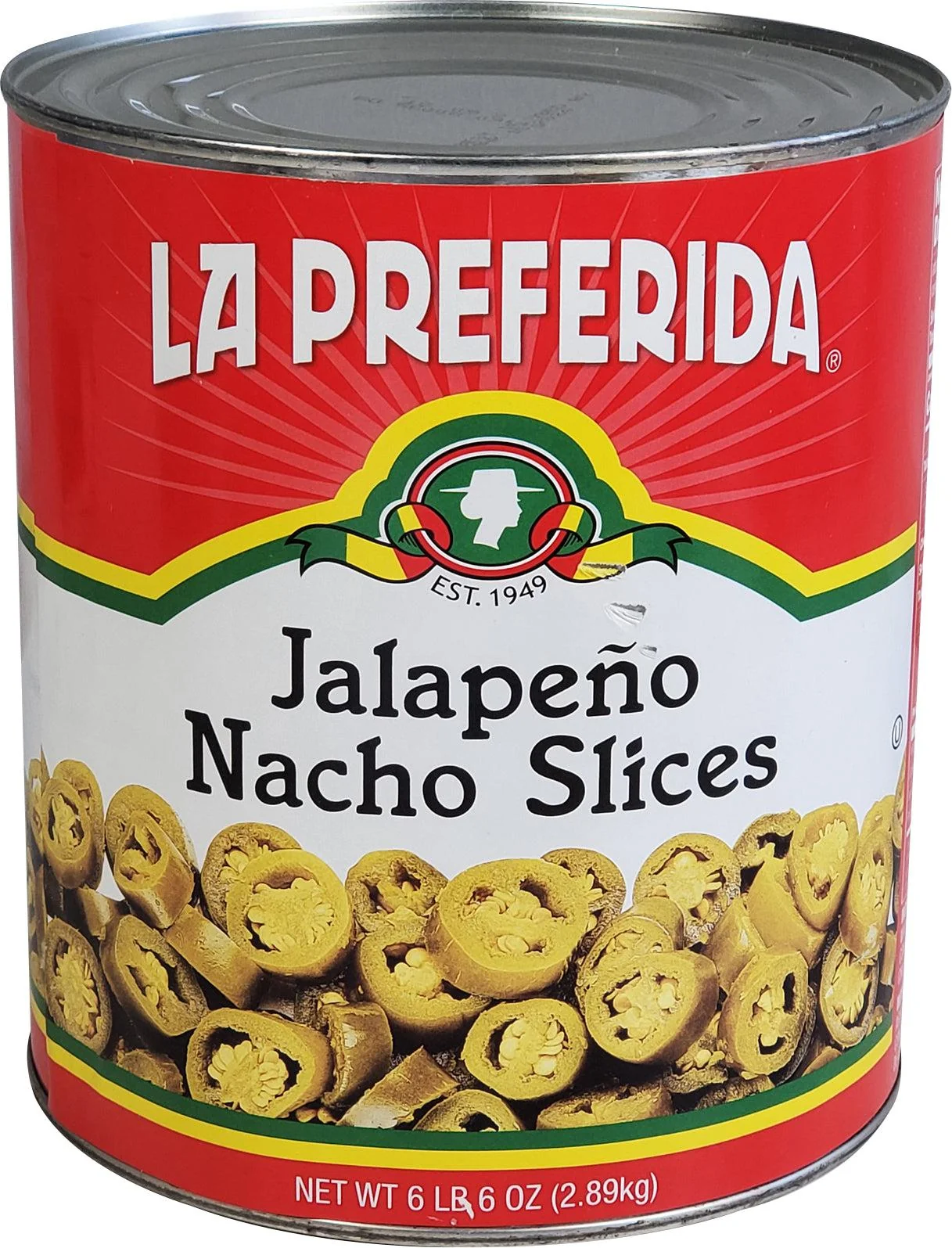 La Preferdia - Jalapeno Nacho Slices - Hot — Each (102 OZ)