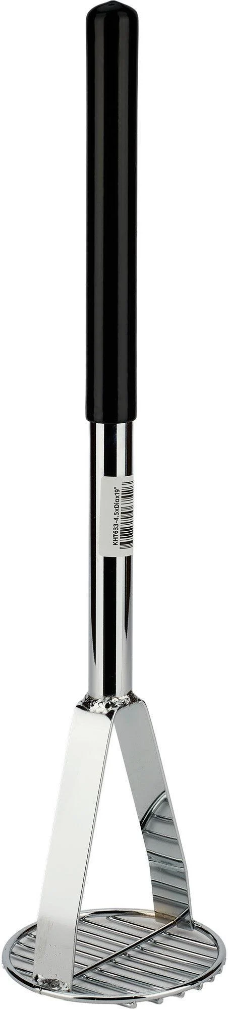 Pro-Kitchen - Potato Masher - Steel Handle - 4.5" Dia x 19"