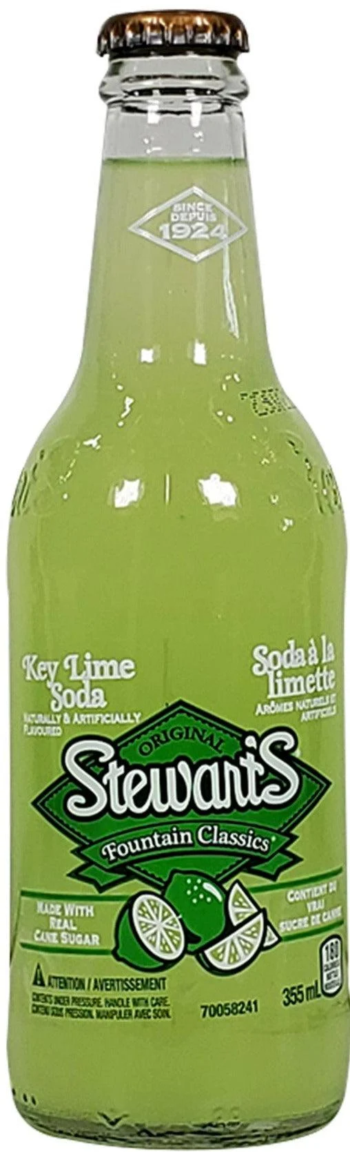 Stewarts - Key Lime - Bottles — Case (6 x 4 x 355 ML)