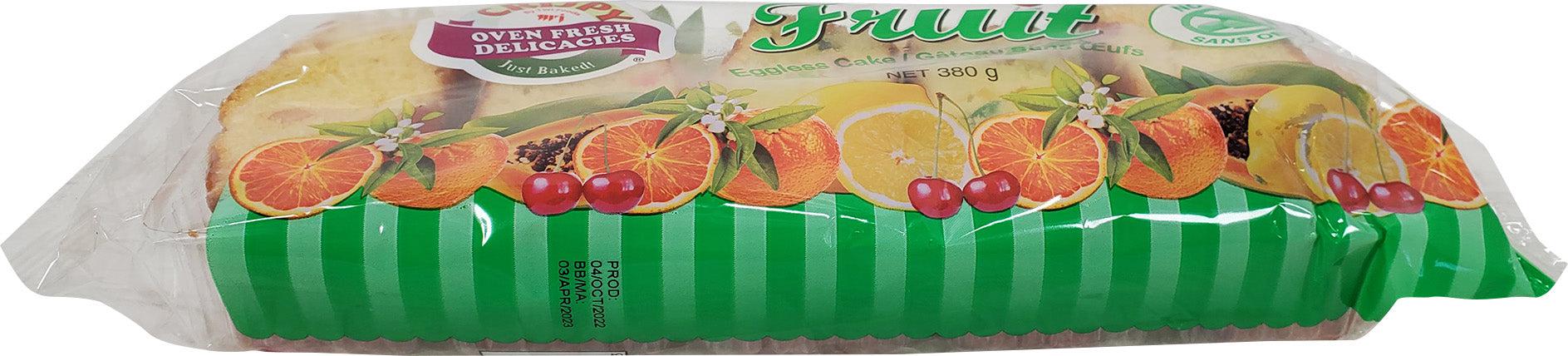 Crispy - Fruit Cake - Eggless (Vegetarian) — Case (12 x 380 G)
