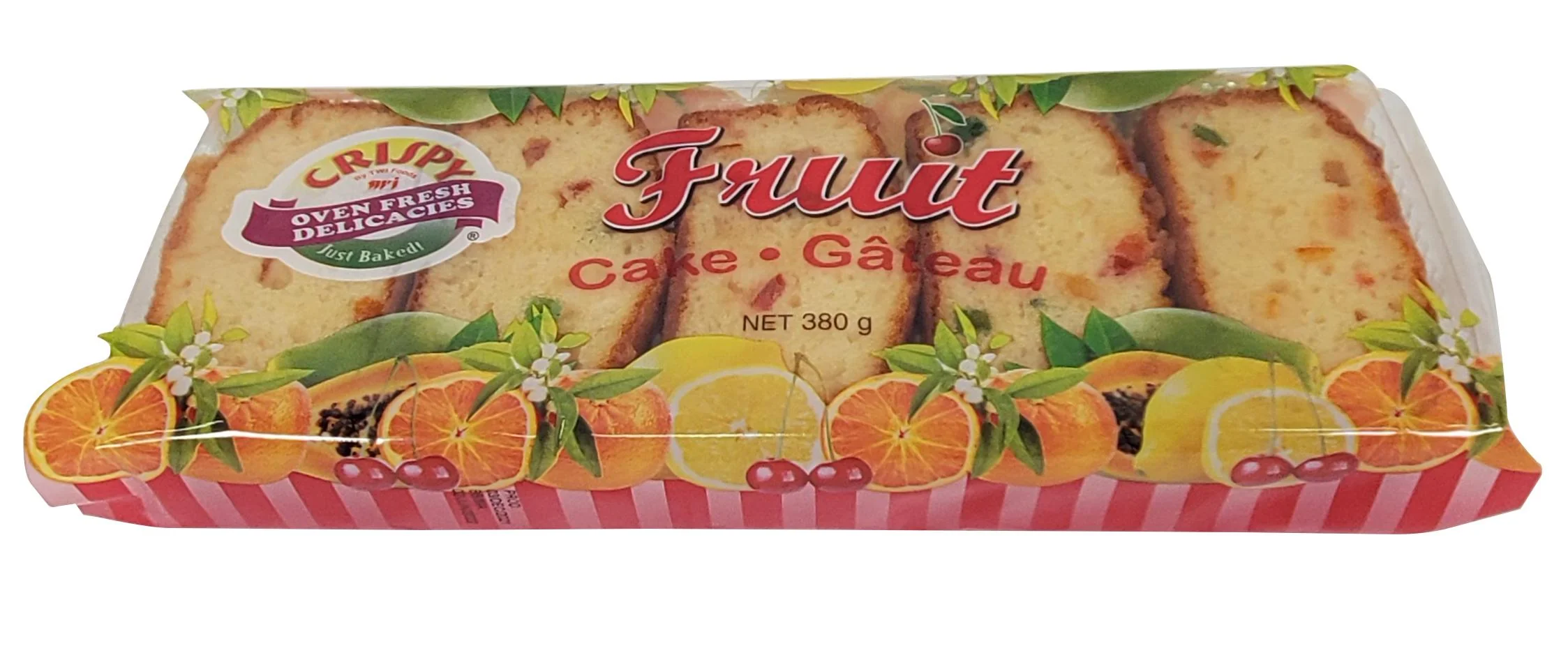 Crispy - Fruit Cake - Regular — Case (12 x 380 G)