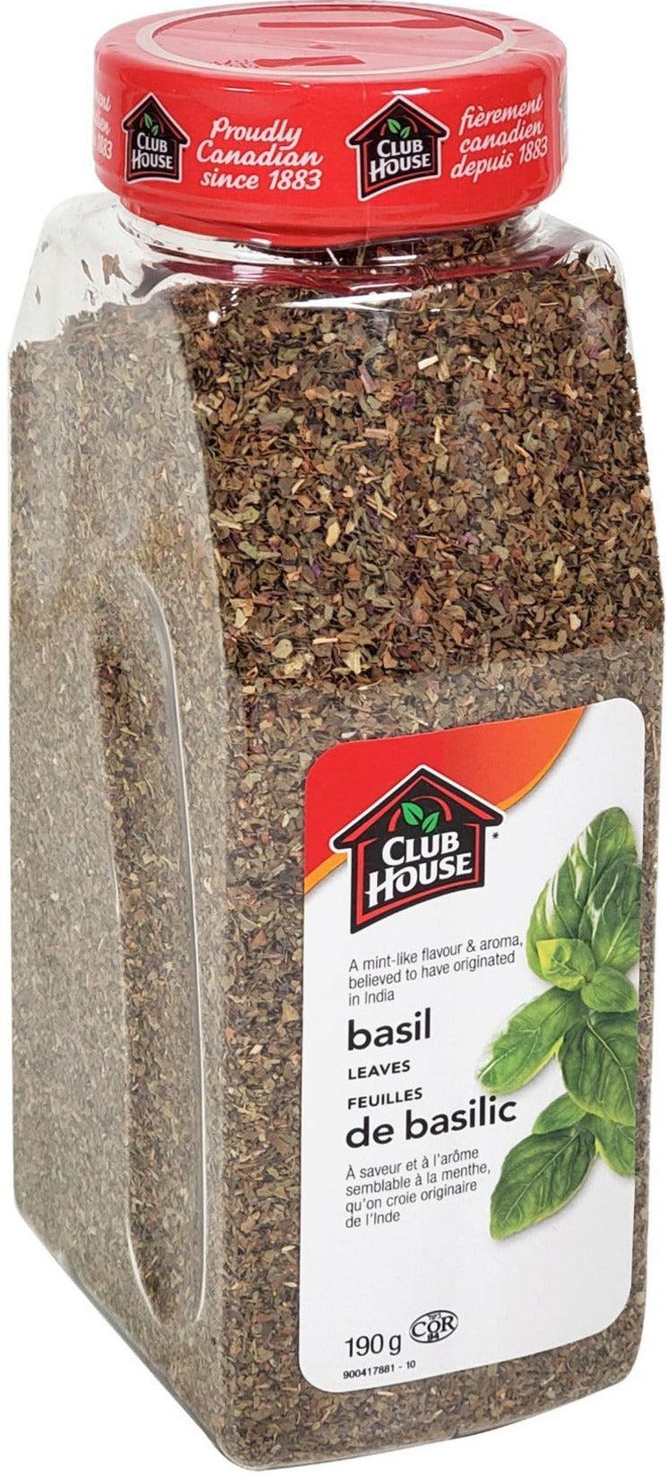 Club House - Basil Leaves — Case (12 x 190 G)