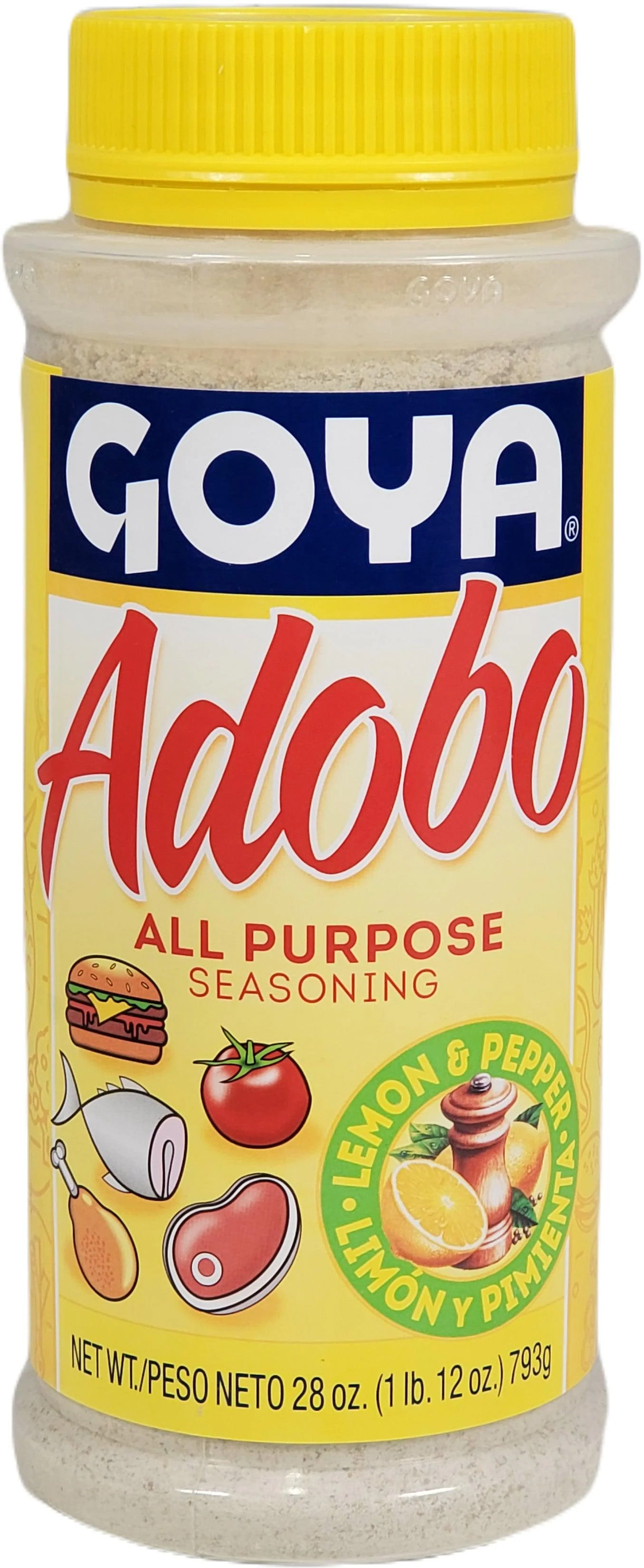 Goya - Adobo Seasoning with Lemon & pepper — Each (28 OZ)