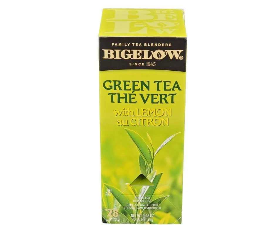 Bigelow - Tea Bags - Green Tea w/Lemon — Case (6 CT)