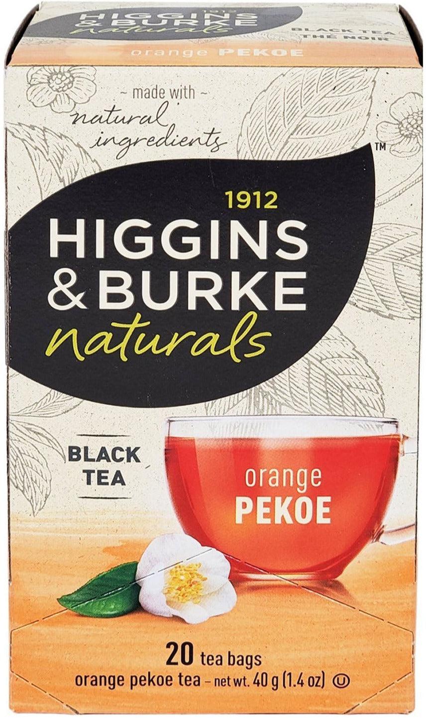 Higgins & Burke - Tea Bags - Orange Pekoe — Case (6 CT)