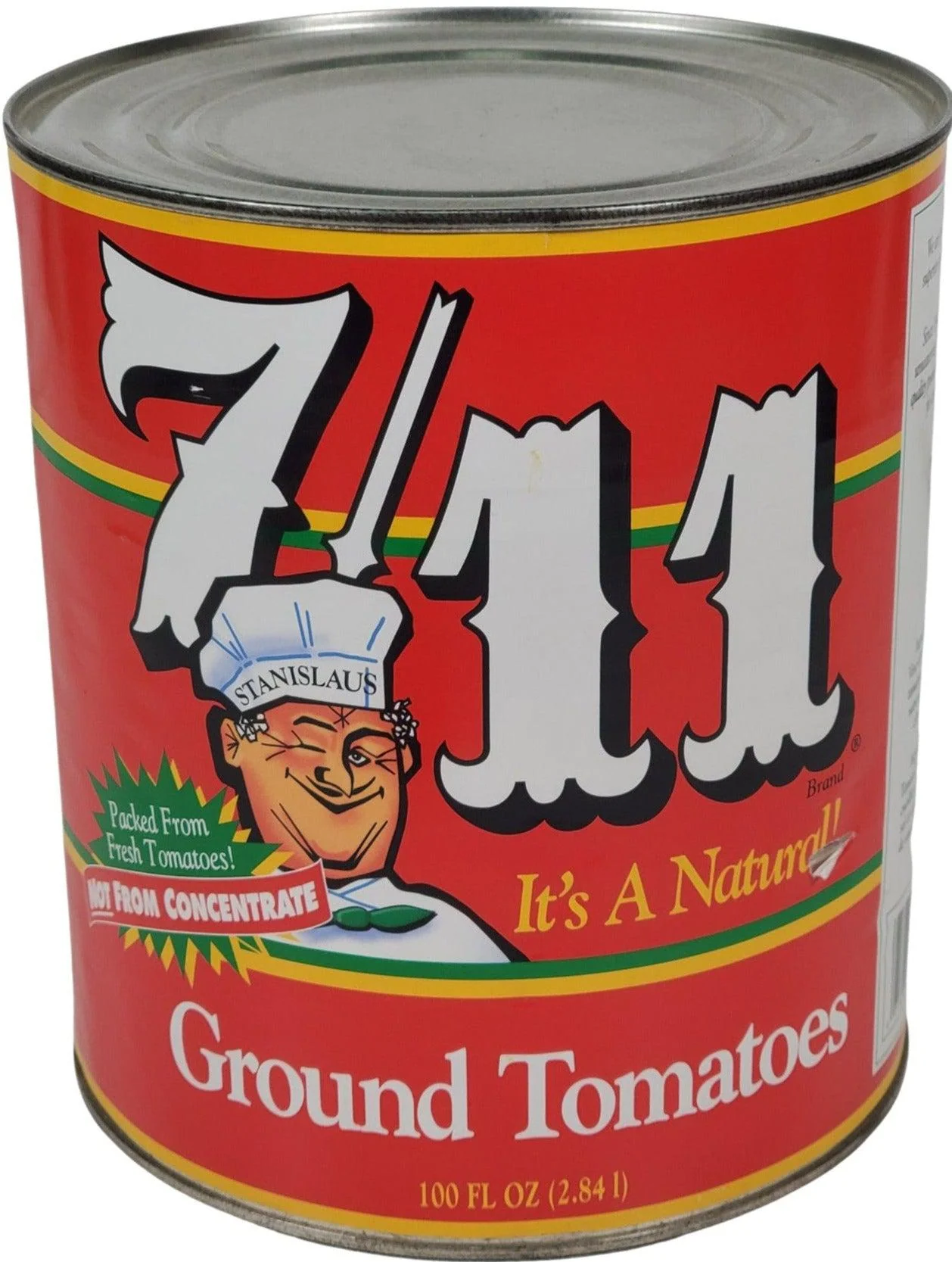 Full Red - 7/11 Ground Tomato - 03509 — Case (6 x 100 OZ)