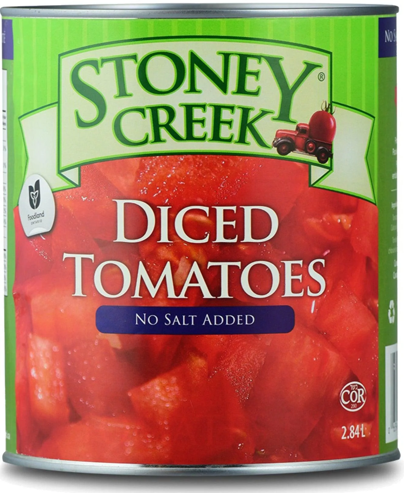 Stoney Creek Diced Tomatoes (No Salt) — Case (6 x 100 OZ)
