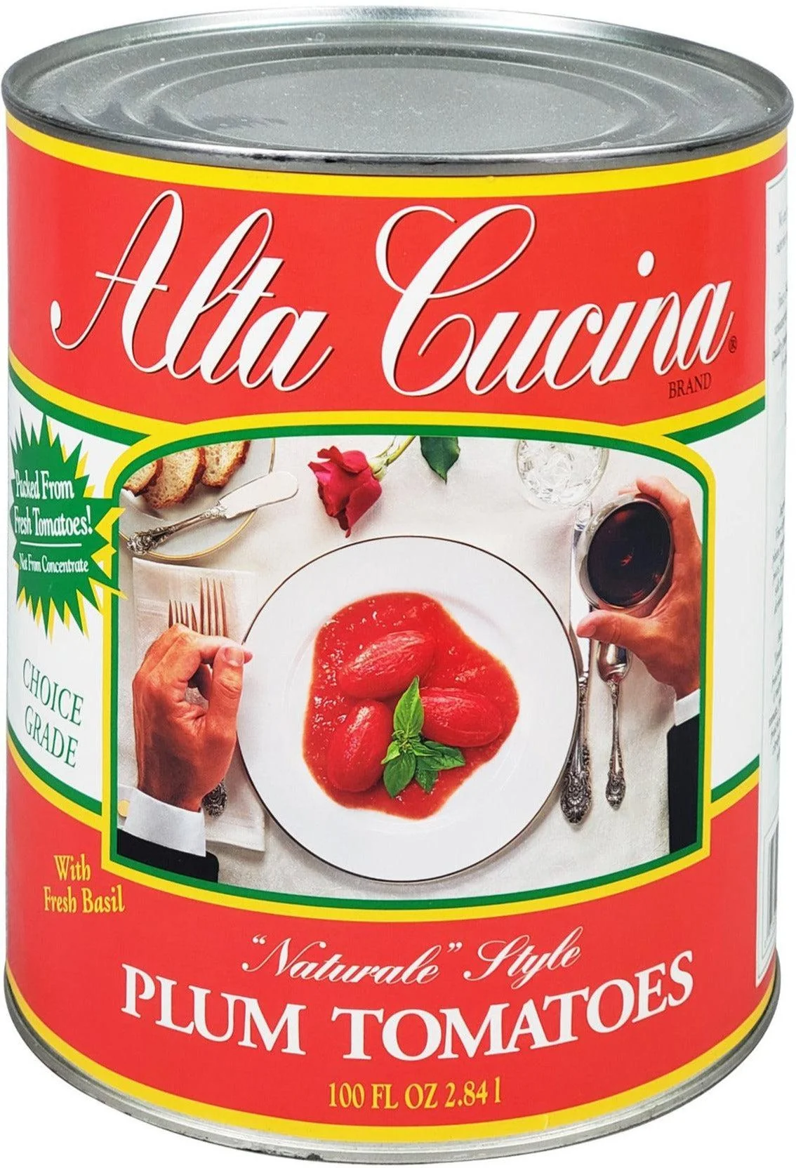 Alta Cucina - Plum Tomato — Case (6 x 100 OZ)