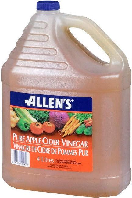 Reinhart - Allen's- Vinegar - Pure Apple Cider — Each (4 L)