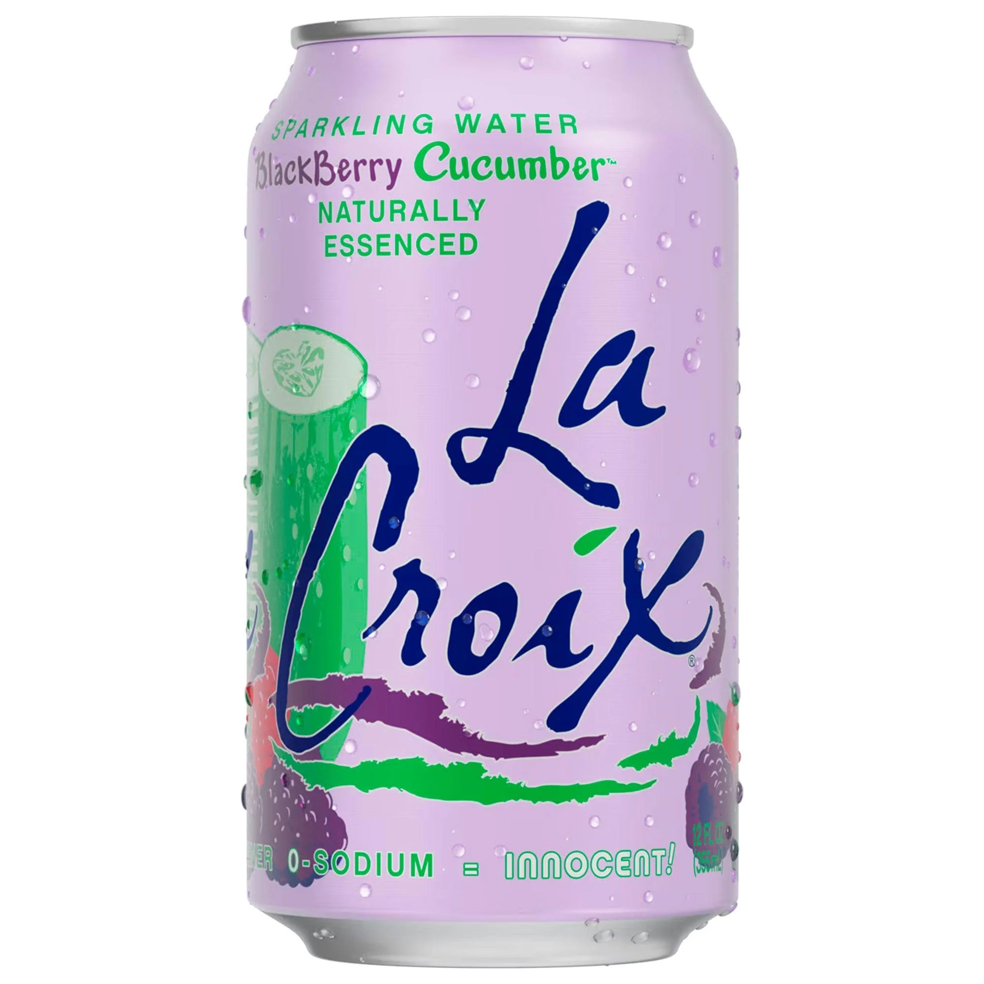 La Croix - Sparkling Water - Blackberry Cucumber — Case (8 x 355 ML)